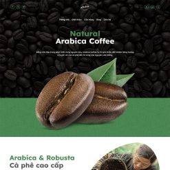 Theme WordPress bán cafe 04