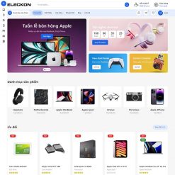 Mẫu web bán đồ công nghệ 05