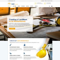 Theme WordPress giới thiệu công ty xây dựng 02