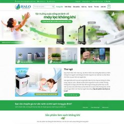 Theme WordPress bán máy lọc khí 03