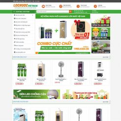Theme WordPress bán máy lọc nước