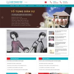 Theme WordPress công ty luật