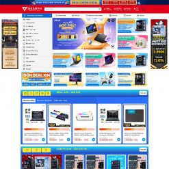 Mẫu website bán máy tính, laptop 10