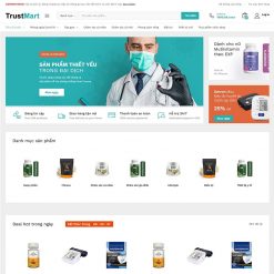 Mẫu web nhà thuốc 06