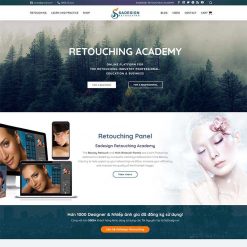 Theme WordPress bán tài nguyên thiết kế đồ họa Photoshop