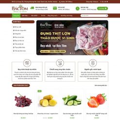 Theme WordPress bán tạp hóa 02