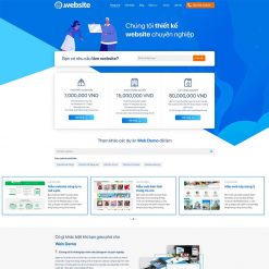 Theme WordPress công ty thiết kế Website 04