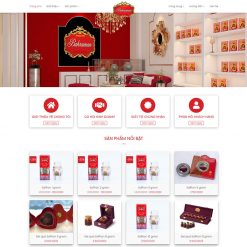 Theme WordPress thực phẩm 24