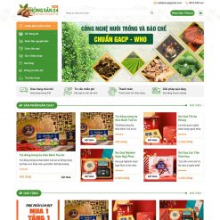 Theme WordPress quà tặng cao cấp