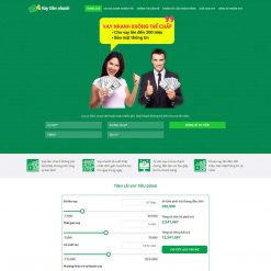 Theme WordPress dịch vụ tín dụng, vay tiền nhanh